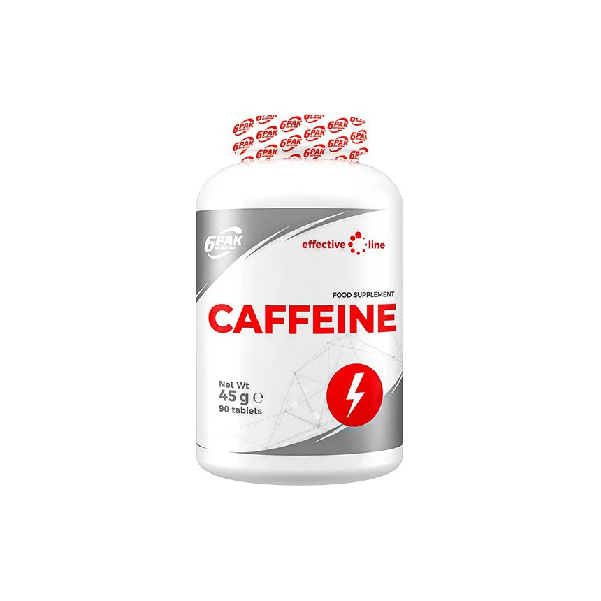 6PAK Caffeine 90kaps. Kofeina POBUDZENIE ENERGIA