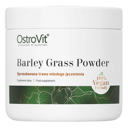 OstroVit Barley Grass Powder Młody Jęczmień 200g