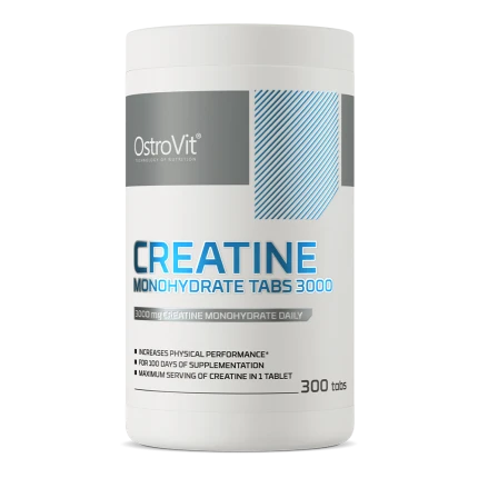 OstroVit Creatine Monohydrate Tabs 3000 300tabs. Kreatyna Monohydrat