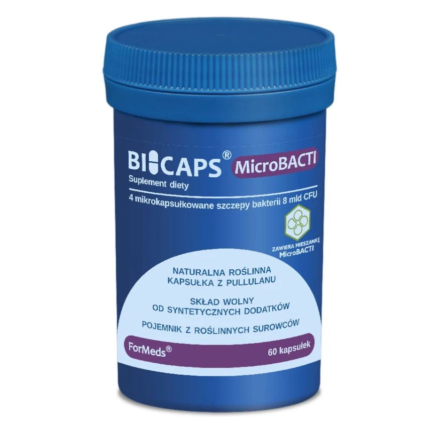 ForMeds Bicaps Microbacti 60kaps. Probiotyk