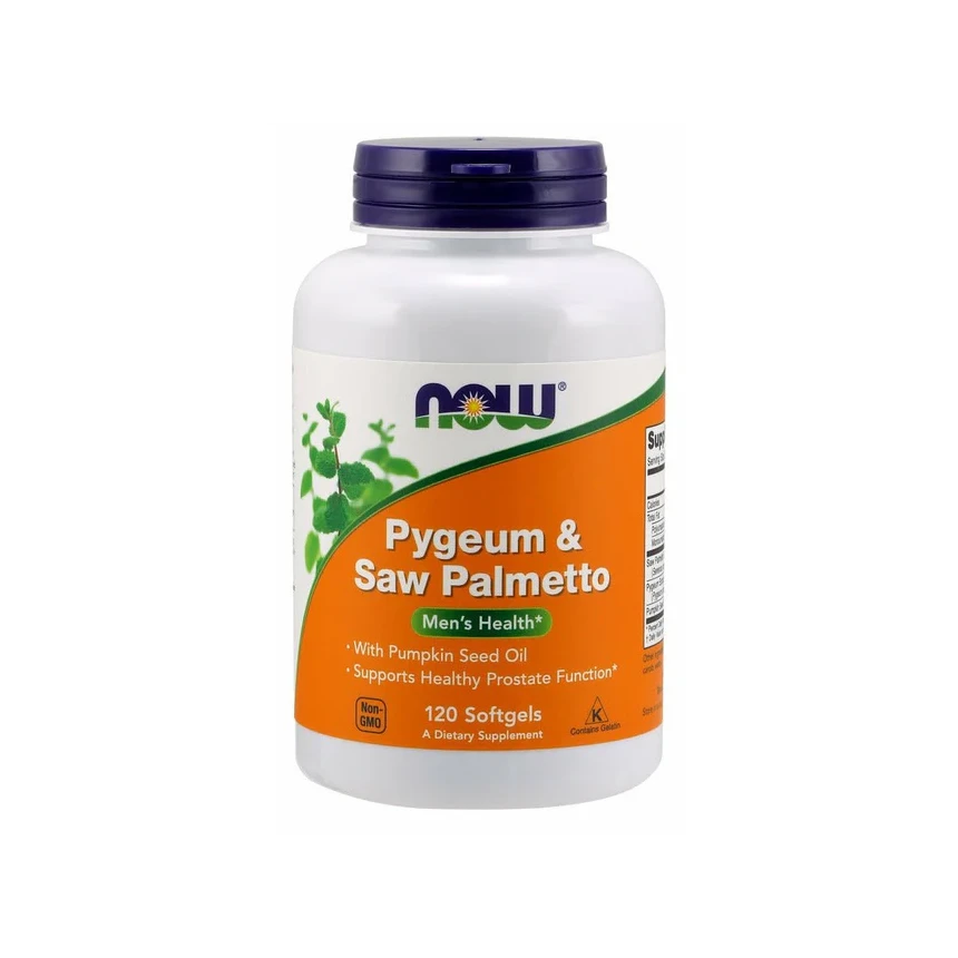 Now Foods Pygeum & Saw Palmetto 120 softgels. Palma Sabalowa