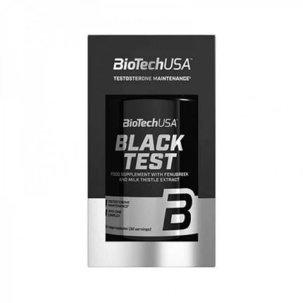 BioTech Black Test 90kaps. Booster Testosteronu