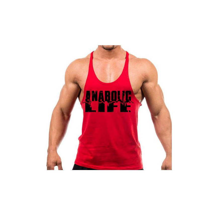 Anabolic Life Tank Top Red