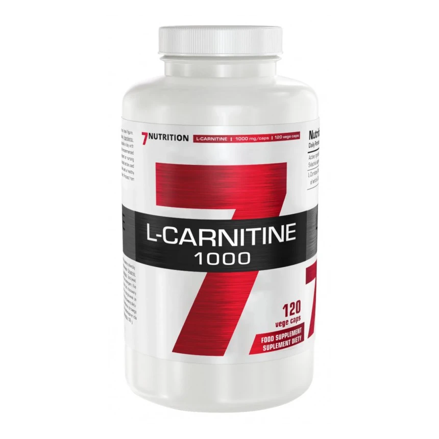 7Nutrition L-Carnitine 1000 120vcaps. Spalacz Tłuszczu