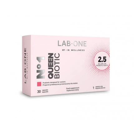 Lab One QueenBiotic 30kaps. Probiotyk dla Kobiet