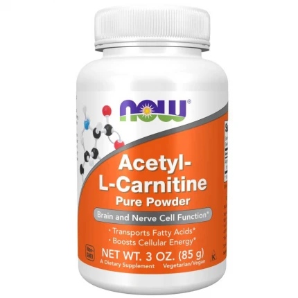 Now Foods N-Acethyl L-Carnitine Pure Powder 85g Karnityna L-karnityna L-karnityna