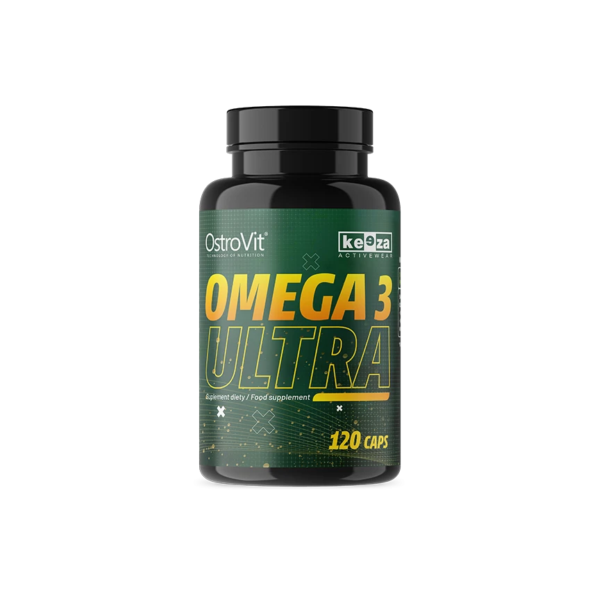 OstroVit KEEZA Omega 3 Ultra 120kaps. Kwasy Tłuszczowe EPA DHA