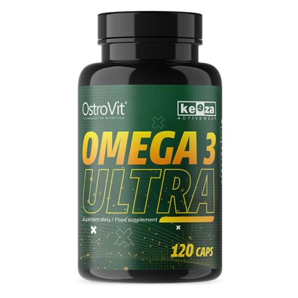 OstroVit KEEZA Omega 3 Ultra 120kaps. Kwasy Tłuszczowe EPA DHA