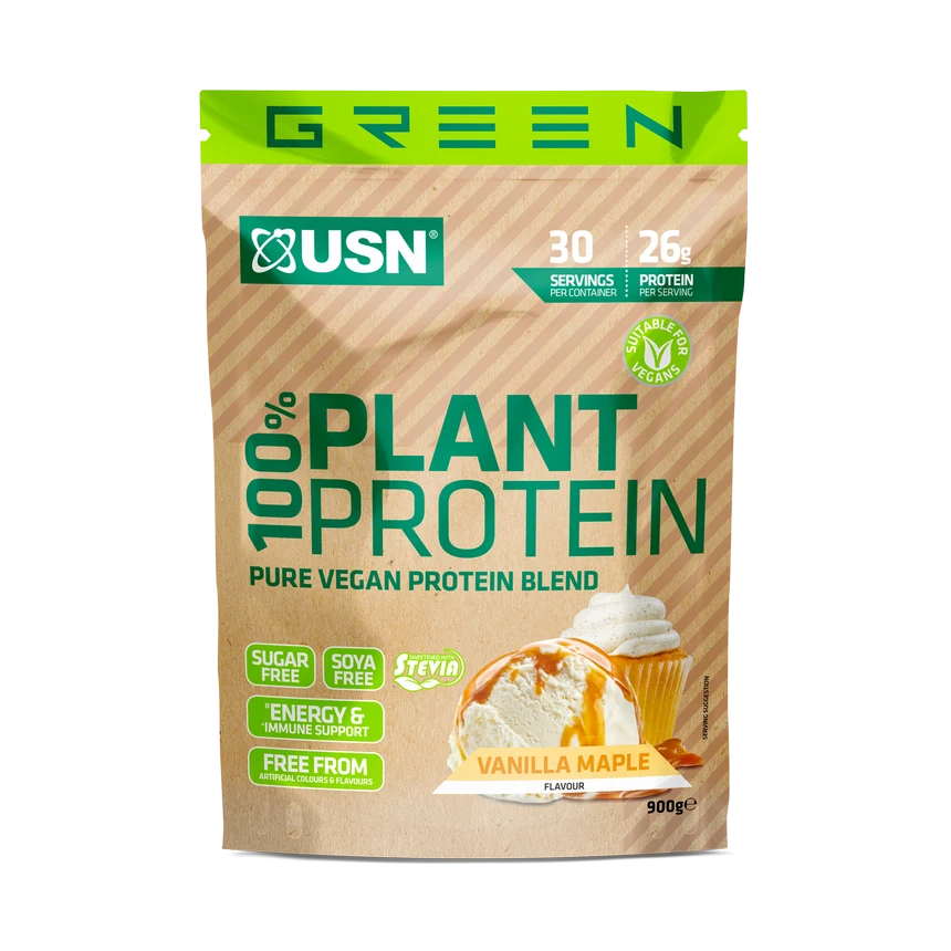 USN Plant Protein 900g Białko Wegańskie Roślinne