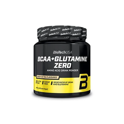 BioTech BCAA + Glutamine Zero 480g Glutamina