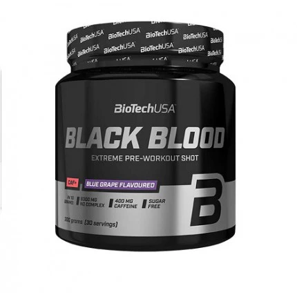 BioTech Black Blood CAF+ 300g Przedtreningówka Kofeina