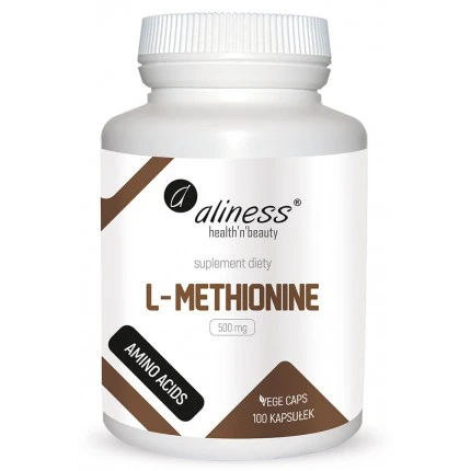 Aliness L-Methionine 500mg 100vkaps.